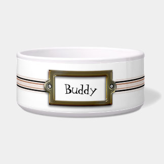 Stylish Custom Dog Bowl