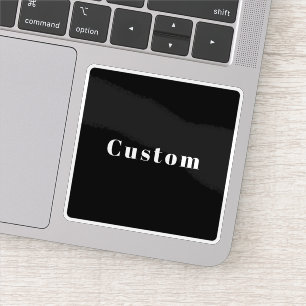 Stylish Custom Name or other Text   Black & White