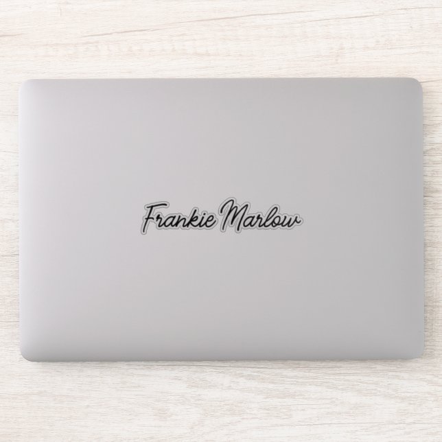 Stylish Custom Name Script Handwritten Laptop  (Computer)