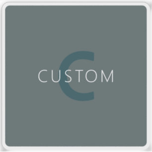 Stylish Customisable Monogram Template