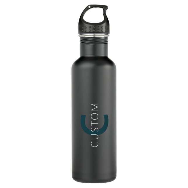 Stylish Customisable Monogram Template 710 Ml Water Bottle (Front)