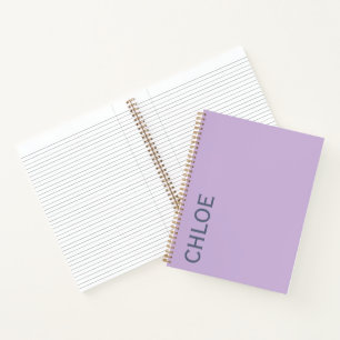 Stylish Customisable Personalised Name Gift Notebook