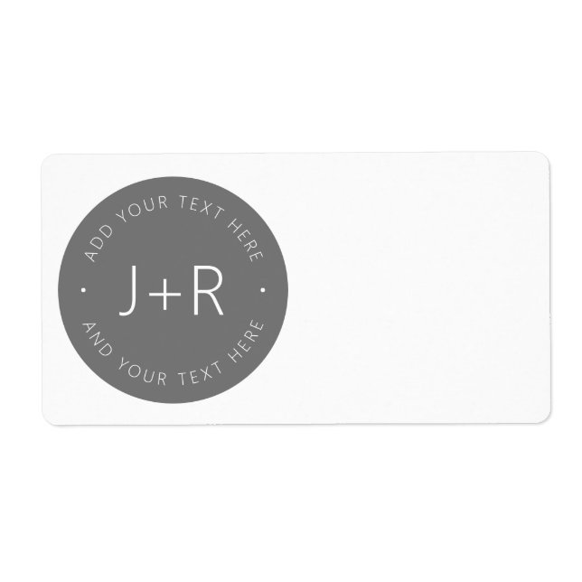 Stylish Customisable Text (Front)