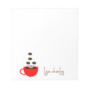 Stylish Cute Unique Simple Colourful Coffee Notepad