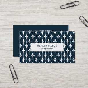 Stylish Damask Pattern Business Card