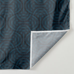 Stylish dark blue in art deco style. tapestry