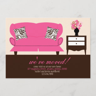 Stylish Decor Moving Announcement