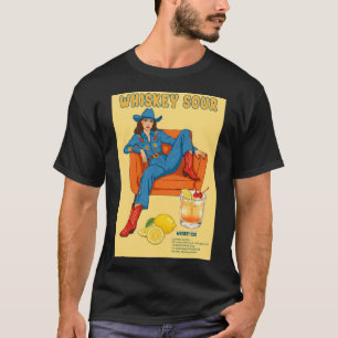 Stylish Deer Portrait Boho Cottagecore Animal Art T-Shirt