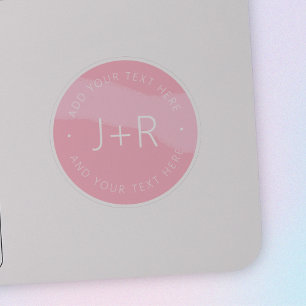 Stylish DIY Couples Monogram & Editable