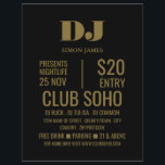 Stylish DJ, Club Event Advertising Flyer<br><div class="desc">Stylish DJ,  Club Event Advertising Flyers By The Business Card Store.</div>