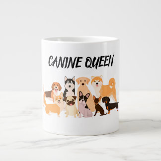 Stylish Dog Mum Large Coffee Mug