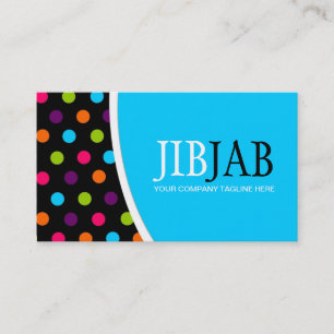 Stylish Dots - Business Card