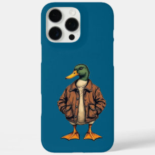 Stylish Duck iPhone 16 Pro Max Case - Unique Barel