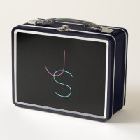 Stylish Editable Any Two Modern Looking Initials