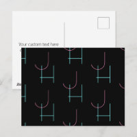 Stylish Editable Any Two Modern Tiled Initials 
