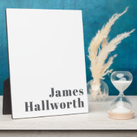 Stylish Editable Retro Modern Text | Grey
