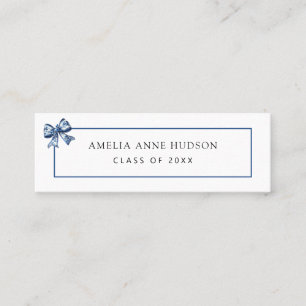 Stylish Elegant Graduate Networking Calling Card