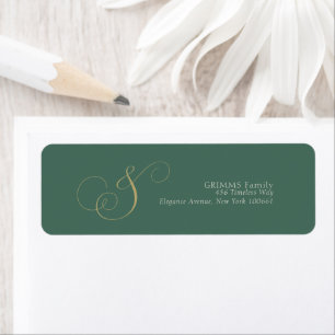 Stylish Emerald Green Wedding