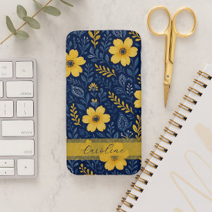 Stylish Ethnic Mediterranean Floral Art Pattern iPhone 11 Pro Max Case