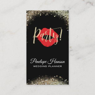 Stylish Event Planner Business Card