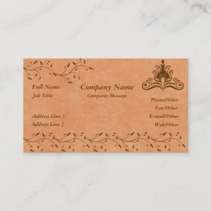 Stylish Fall Business Card Template