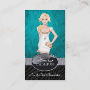 Stylish Fashion Designer Business Cards