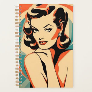 Stylish Fashion Vintage Poster Art Planner