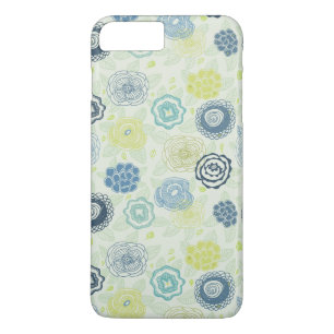 Stylish floral pattern with cute flowers iPhone 8 plus/7 plus case