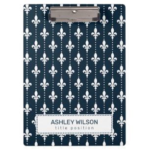 Stylish Flower Petals Clipboard