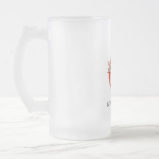Stylish frosted glass beer board frosted glass beer mug