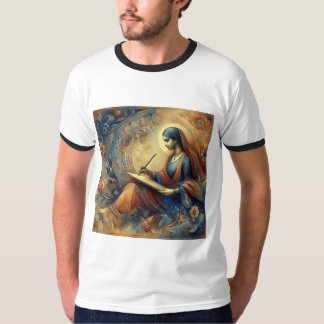 Stylish Full Sleeve Printed Men's T-Shirt - Casual