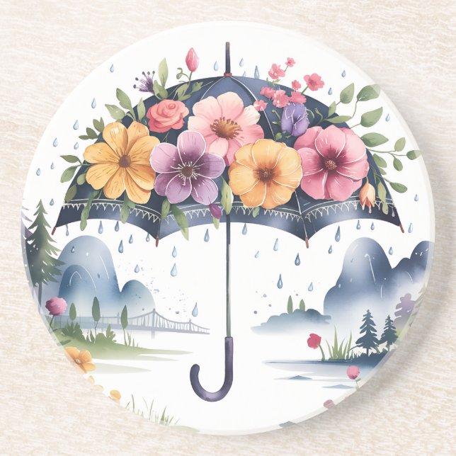 Stylish & Functional Drink Coaster for Home Decor (Front)