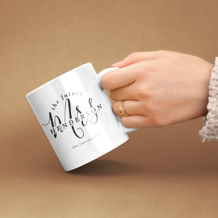 Stylish Future Mrs. Engagement  Magic Mug