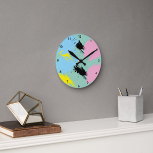 Stylish Gentle Color Harmony Acrylic Wall Clock