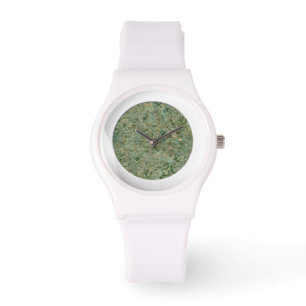 Stylish Geology Green Rock Texture Watch