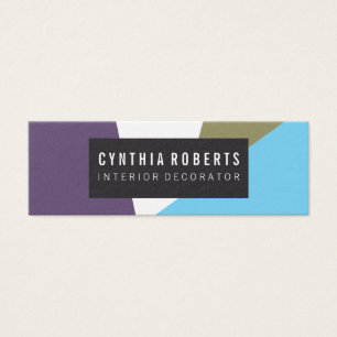 Stylish Geometric Colour Blocks