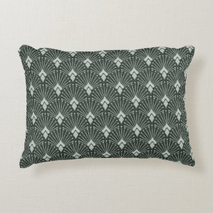 Stylish geometric pattern, art deco.  decorative cushion