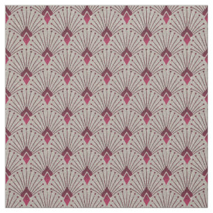 Stylish geometric pattern, art deco. fabric