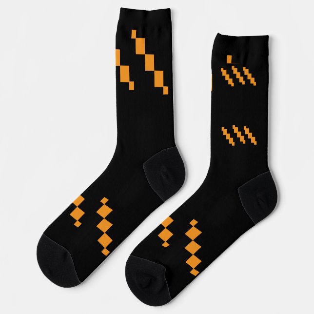 Stylish Geometric Socks (Left)
