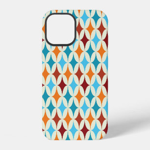 Stylish Geometric: Vintage Seamless Pattern iPhone 12 Case