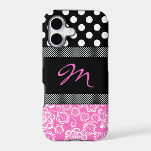 Stylish Girly Monogram iPhone 7 Plus Case