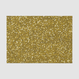 Stylish Glitter Gold Tissue Paper
