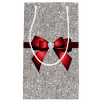 Stylish Glitzy Sequins Bow & Ribbon