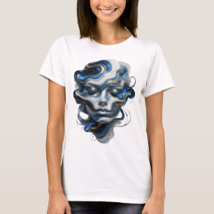 Stylish Gold ABSTRACT ART Art Print v2 T-Shirt