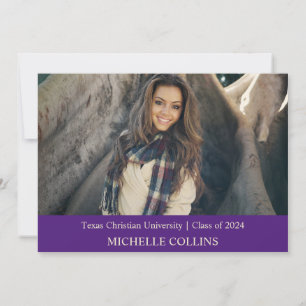 Stylish Gold Graduation Invitation