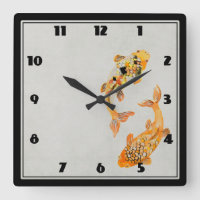 Stylish Gold Koi Fish