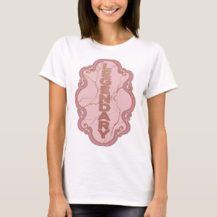 Stylish Gold LEGENDARY Modern Design T-Shirt