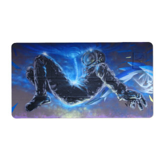 Stylish Graffiti Astronaut