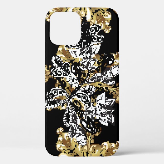 Stylish graphic pattern. Seamless background. Wall Case-Mate iPhone Case (Back)