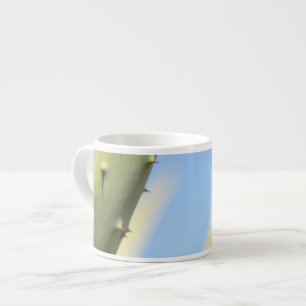 Stylish Green Aloe Blue Sky Espresso Coffee Mug